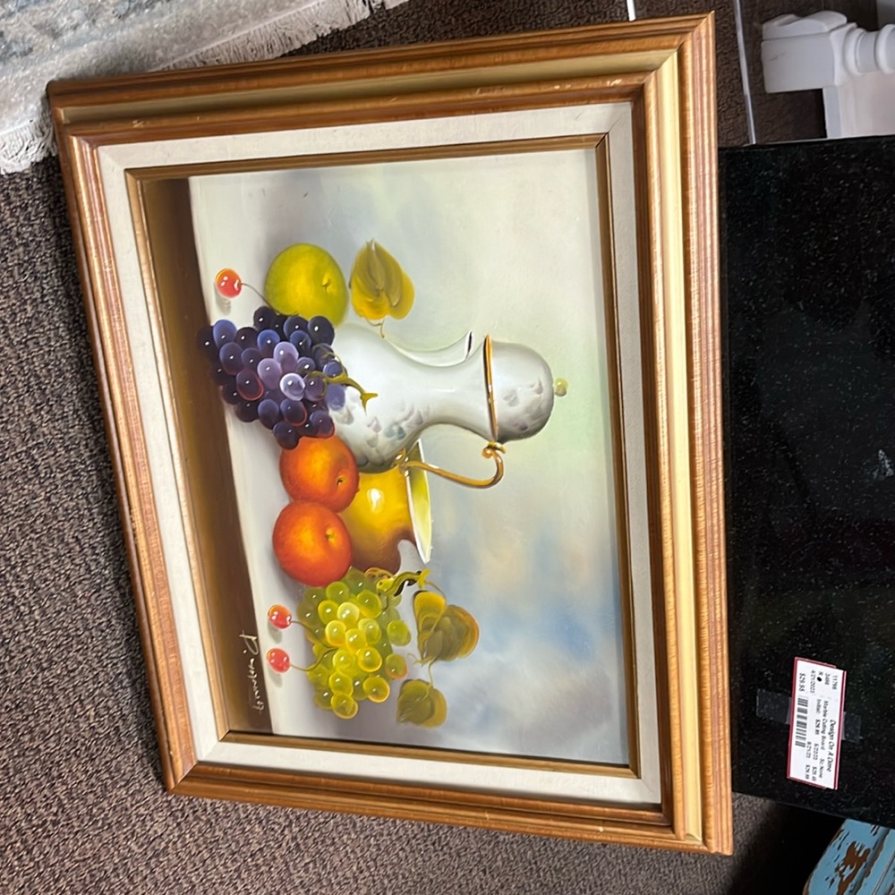P Yanna oil painting